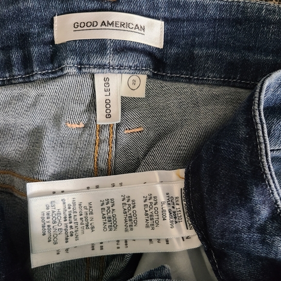Good American Good Legs Blue Jeans - Picture 16 of 16